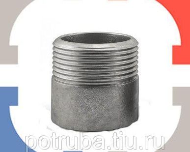 фото Резьба правая оцинкованная Ду 100 ГОСТ 3262-75