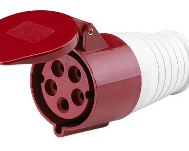 фото Розетка кабельная 32А 380В 3P+PЕ+N ССИ-225 IP44