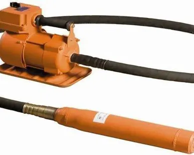 фото Вибратор Vektor 1500/220В в комплекте с гибким валом 4.5м и булавой d=51