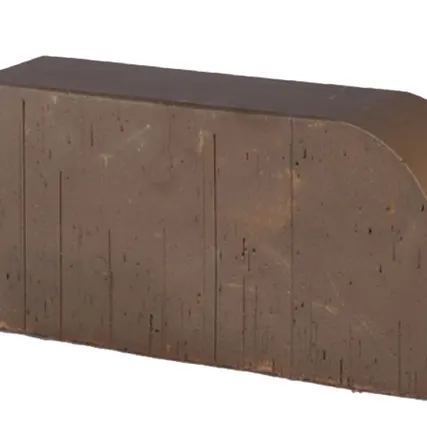 Фото №0 Кирпич облицовочный радиусный полнотелый Lode Brunis F15 (R60) гладкий, 250*120*65 мм