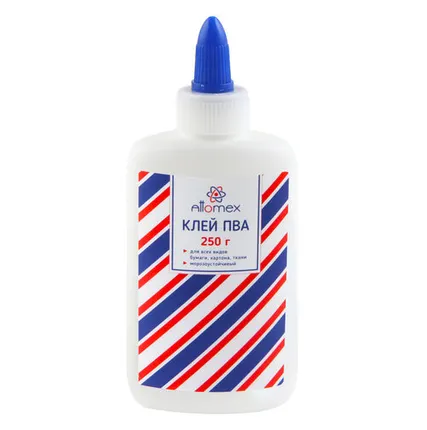 Фото №0 Клей ПВА 250 мл, дозатор, морозоустойчивость Attomex