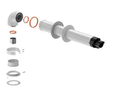 фото Комплект коаксиальный универсальный Royal Thermo 60/100 - 900 мм