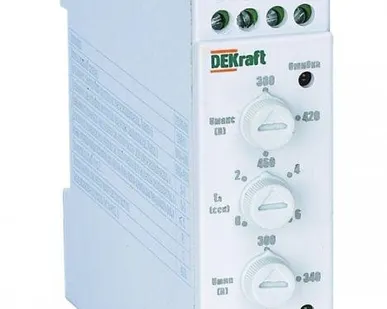 фото Реле контроля фаз 380В тип 02 серии РК-101 SchE 23301DEK