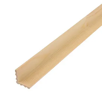 Фото №0 Уголок фигурный 2.2 м, 30х30 мм, сращенный, бессучковый