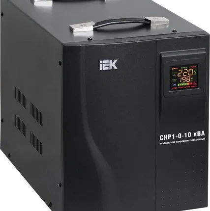 Фото №0 Стабилизатор напряжения HOME СНР 1/220 2кВА переносной ИЭК IVS20-1-02000