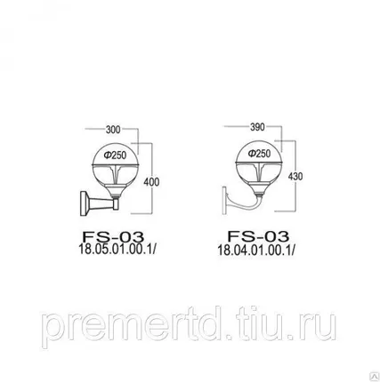 Фото №0 Светильник настенный София FS-03