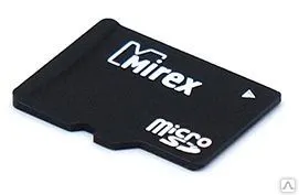 фото MicroSD MIREX class 4 карта памяти