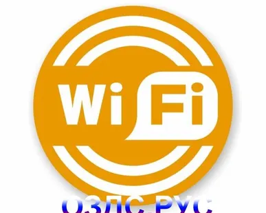 фото Наклейка “Wi-Fi круглая