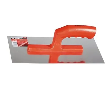 фото Гладилка стальная 280х130 мм зеркальн.полир.пластмас.ручка Matrix