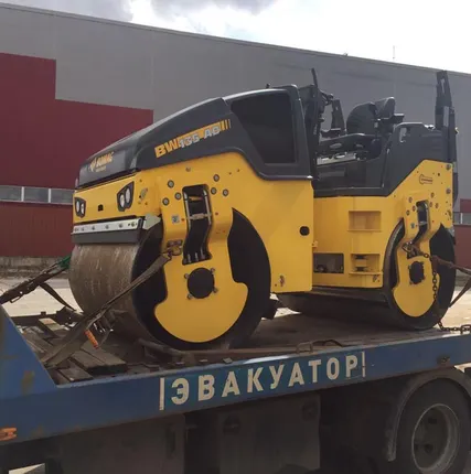 Фото №2 Аренда грунтового катка