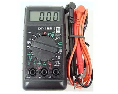 фото Мультиметр DT-182 AC/DC 500В пост. ток 200мА 2МОм