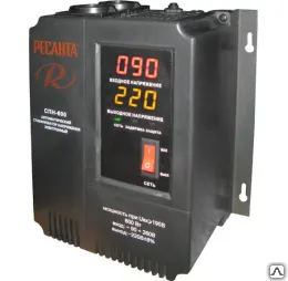фото Стабилизатор напряжения однофазный РЕСАНТА СПН- 600