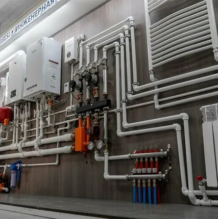 Фото №0 Монтаж систем отопления и водоснабжения.