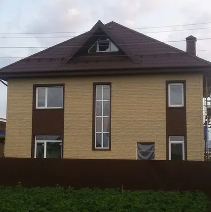 Фото №0 Отделка фасадов цокольными панелями