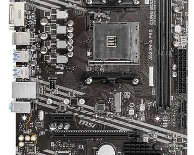 фото Материнская плата MSI A520M-A PRO Retail