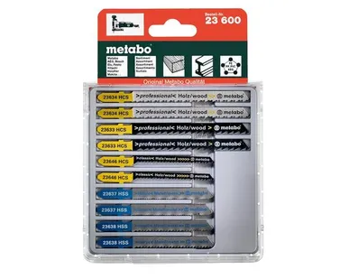 фото Набор 10 пилок 2х(Т101В;Т144D;T111C;T118A;T118B) (уп.10шт) Metabo 623600000