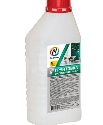 Фото №0 Profilux PL-16A / Профилюкс ПЛ-16А Грунт для внутренних работ акриловый