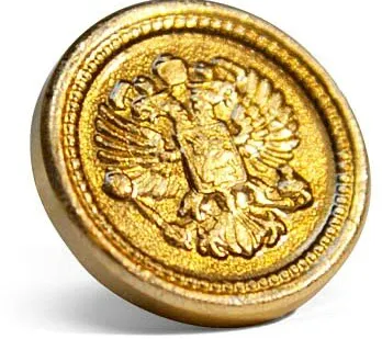 фото Пуговица гербовая 14 мм