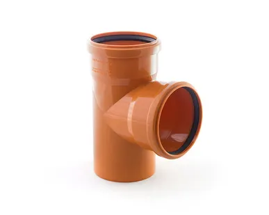 фото Тройник НК ПП 110/110х87, рыжий,РТП
