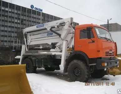 фото Автогидроподъемник АГП-29 (Z-29) на шасси КАМАЗ-4326 (4х4)
