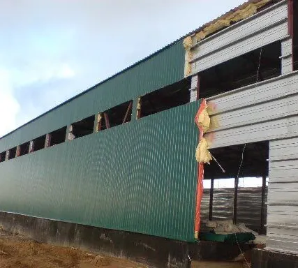 Фото №0 Монтаж стеновой наборной сэндвич панели