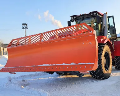 фото Отвал бульдозерный гидроповоротный (с быстросъёмом) для КИРОВЕЦ К-424