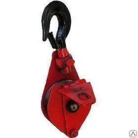 фото Блок монтажный одношкивный 0,5т с крюком