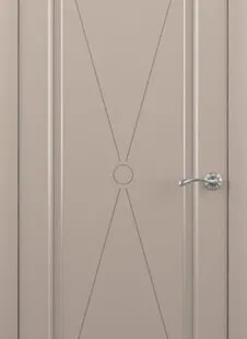 фото Межкомнатные двери ALBERO "Эрмитаж-5" Серый (ДГ)
