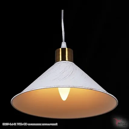 Фото №0 Подвесной светильник 02189-0.4-01 WH+GD Reluce