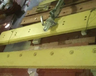 фото Нож средний 7D1576 1826x203x19 M.20 (400-500HB) для спец.техники XGMA XG 31651 средний отвал