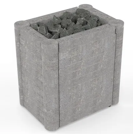 Фото №0 Электрокаменка Sawo Super Nimbus NIM 180 NS-P (без пульта, целиком из талькохлорита)