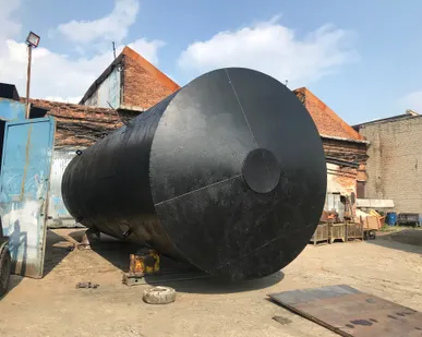фото Резервуар горизонтальный стальной (РГСН, РГСП) 150м3