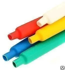 Фото №0 Термоусаживаемая трубка ТУТнг 16 / 8 белая (100 м / ролл) TDM