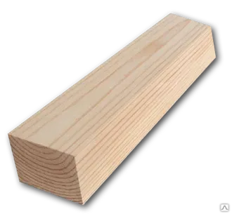 фото Брусок сухой строганный профилированный 40х50мм 4м