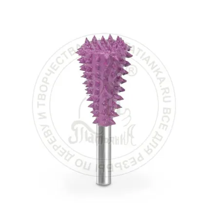 Фото №0 6DT34-132 - ласточкин хвост, Ø хвостовика 6мм X Ø фрезы 19.05мм (сверх грубая/фиолетовая) SUB-6DT