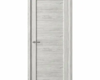 фото Дверь межкомнатная Техно-5 (Dorica) стекло матовое, экошпон, Северный 2000х800мм