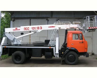 фото Автогидроподъемник ПСС-131.18Э на шасси КАМАЗ-43253 (4х2) (ЕВРО 4)