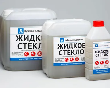 фото Жидкое стекло натриевое 6кг