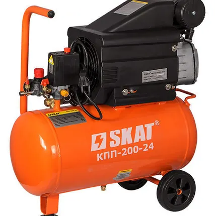 Фото №0 Компрессор с прямой передачей SKAT КПП-200-24
