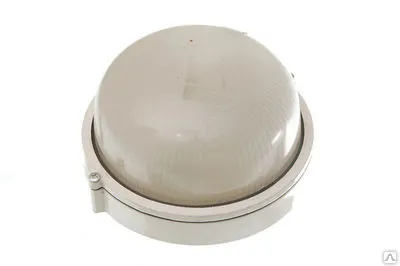 Фото №0 Светильник НПП1101 белый/круг 100Вт IP54 ИЭК