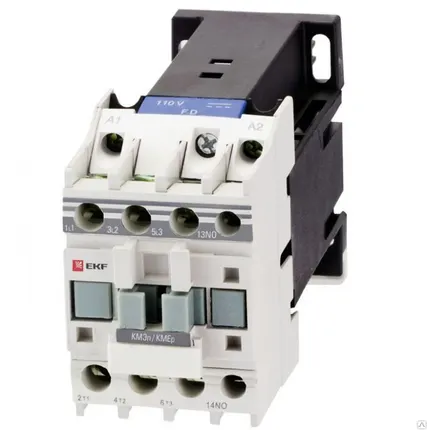 Фото №0 Контактор КМЭп малогабаритный 95А 220В DC 1NO 1NC EKF PROxima