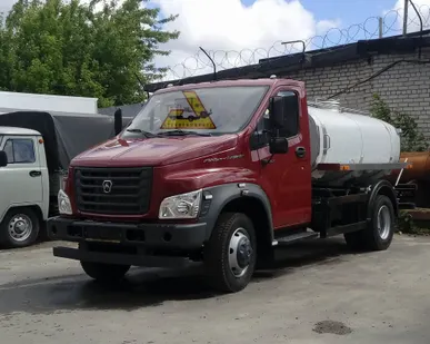 фото Молоковозы на базе ГАЗ
