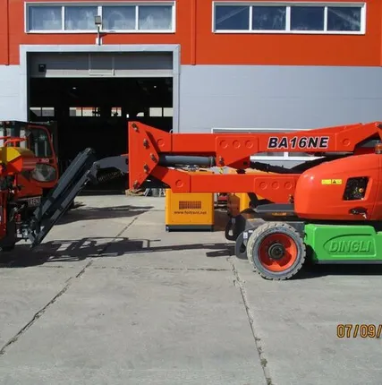 Фото №0 Подъемник самоходный коленчатый Dingli BA16NE в аренду