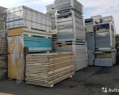 фото Сэндвич панели ппу100 б/у, 2,85 м