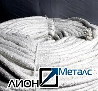 фото Шнур асбестовый газогенераторный ШАГ ГОСТ 1779-83 диаметр 50 мм уплотнение