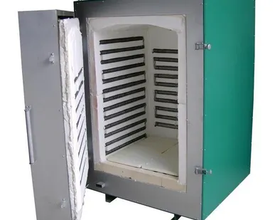 фото Электропечь ЭКПС 300 (300 л, 1100 °С, с вытяжкой и выходом на компьютер), С