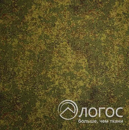 Фото №0 Ткань плащевая Темп-1 набив 80%п/э,20%х/б 190г/кв.м 150 см, пиксель зеленый