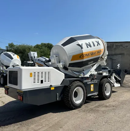 Фото №1 Бетоносмеситель с самозагрузкой YNIX QGMC7000 (до 28 м3/час)