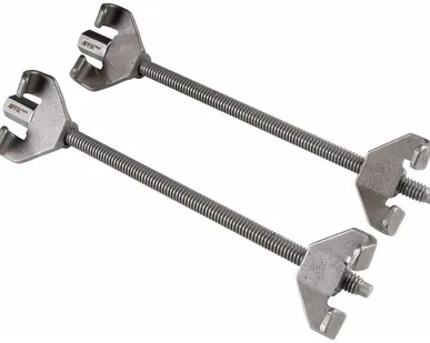 фото AFFIX Стяжка амортизаторных пружин, 370 мм, вороненая, двойной крюк, 2 предмета