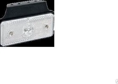 фото Фонарь габаритный светодиодный LED с кронштейном MD-013 B+К белый цв.